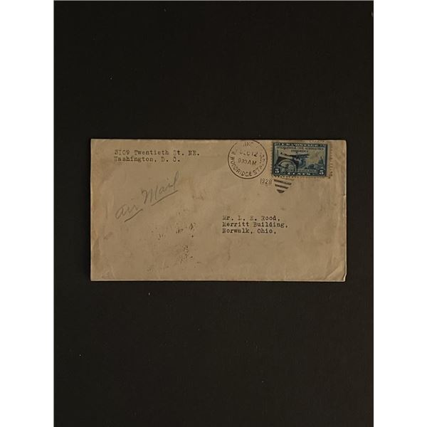 1928 Washington DC First Day Cover