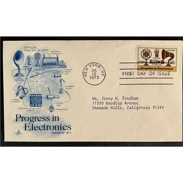 Progress in Electronics First Day Cover