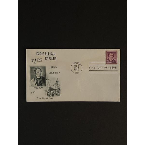 1955 Patrick Henry Missouri First Day Cover
