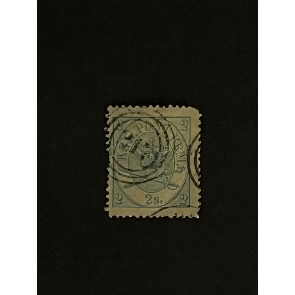 Used Denmark Stamp