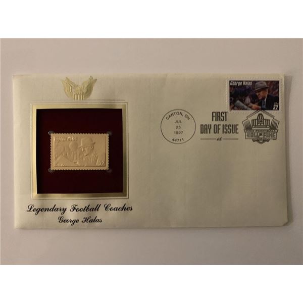 George Halas - First Day Cover - Canton, OH - 1997