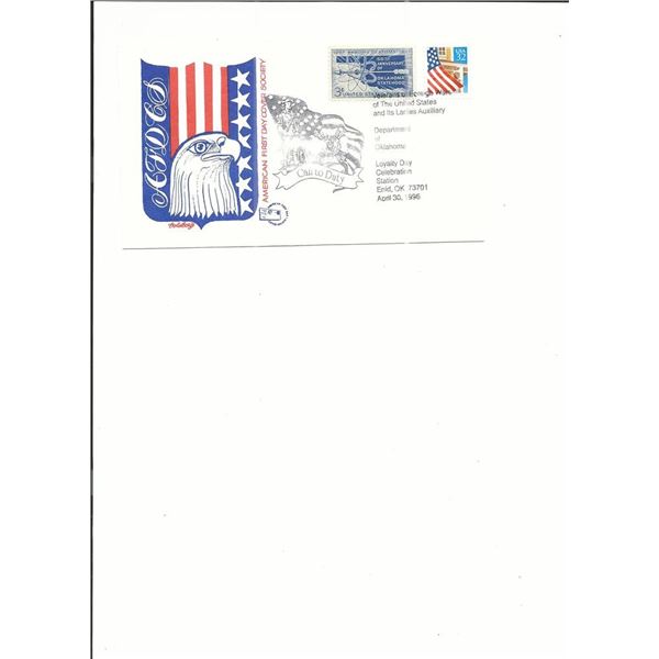 Enid, OK - First Day Cover - 1996