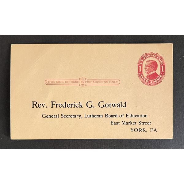 United States 1913 post card