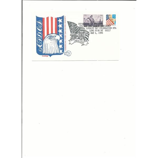 Longpine, Nebraska - First Day Cover - 1996