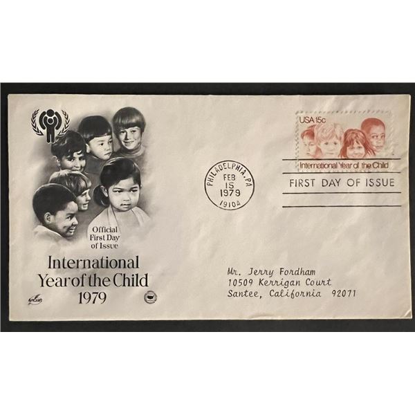 Year of the Child First Day Cover