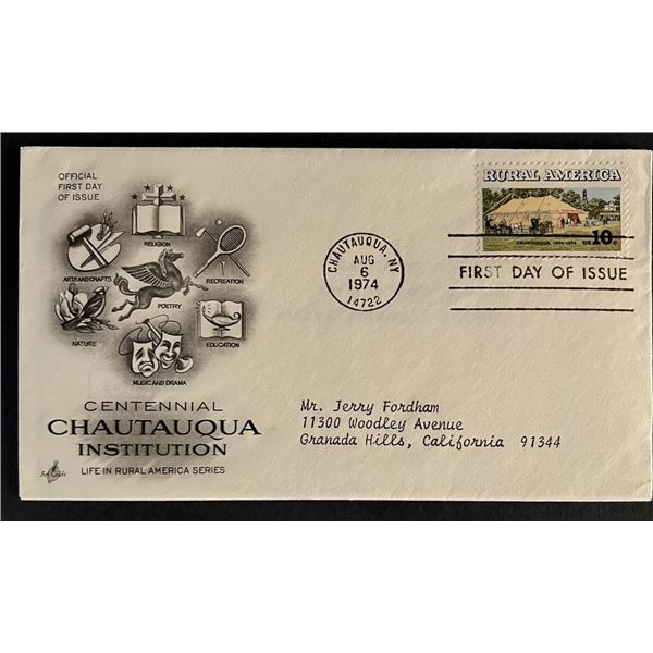 Chautauqua Institution First Day Cover