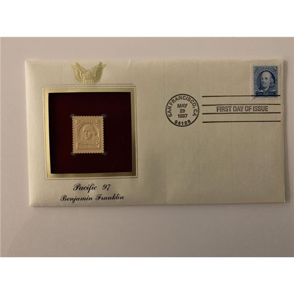 Pacific 97: Benjamin Franklin - First Day Cover - San Francisco, CA. - 1997