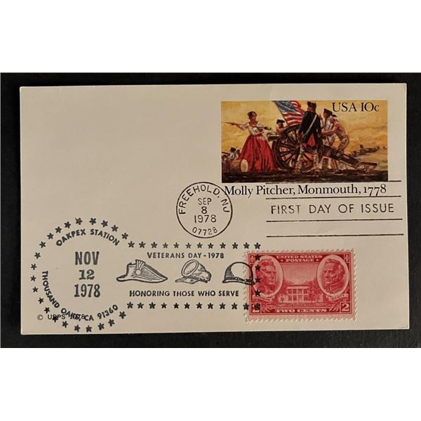 Molly Pitcher Monmouth First Day Cover