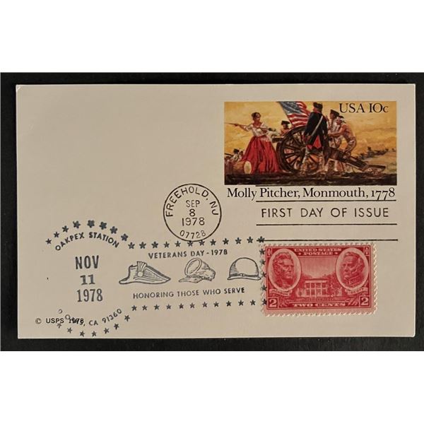 Molly Pitcher Monmouth First Day Cover