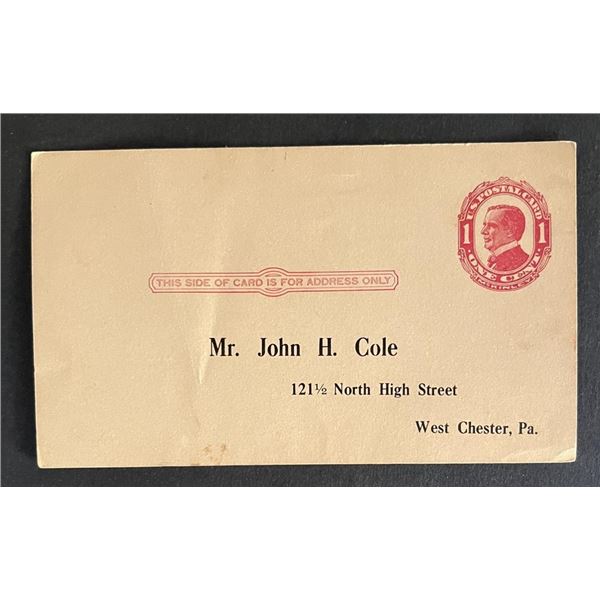 United States 1913 post card