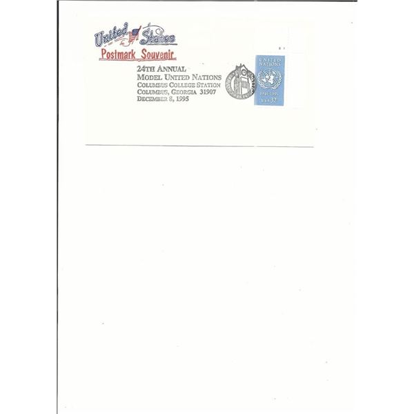 Columbus, Georgia - First Day Cover - 24th Annual Model United Nations - 1995