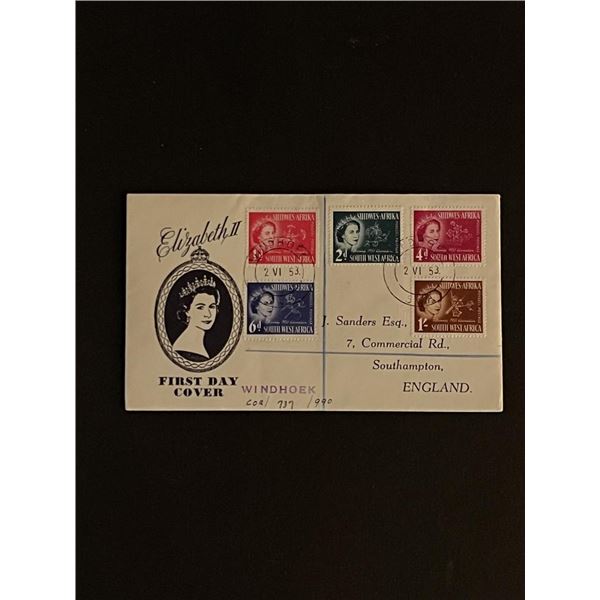1953 Coronation first day cover Queen Elizabeth II