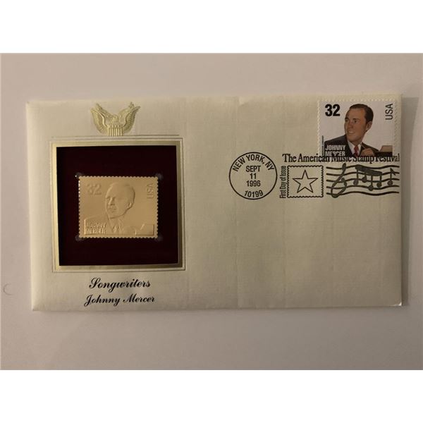 Johnny Mercer - First Day Cover - 1996 - New York, NY.