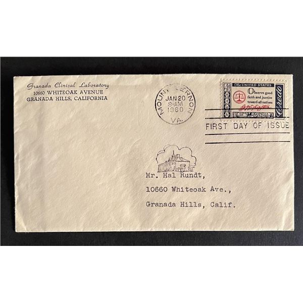 Grananda Clinical Laboratory First Day Cover