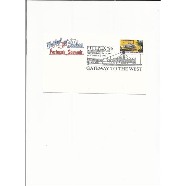 United States Postmark Souvenir - Pittpex '96 - First Day Cover