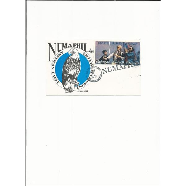 Numaphil '76 - American Eagle Endangered Species - First Day Cover - San Jose, CA
