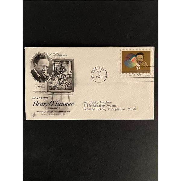 Henry O. Tanner Commemorative First Day Cover