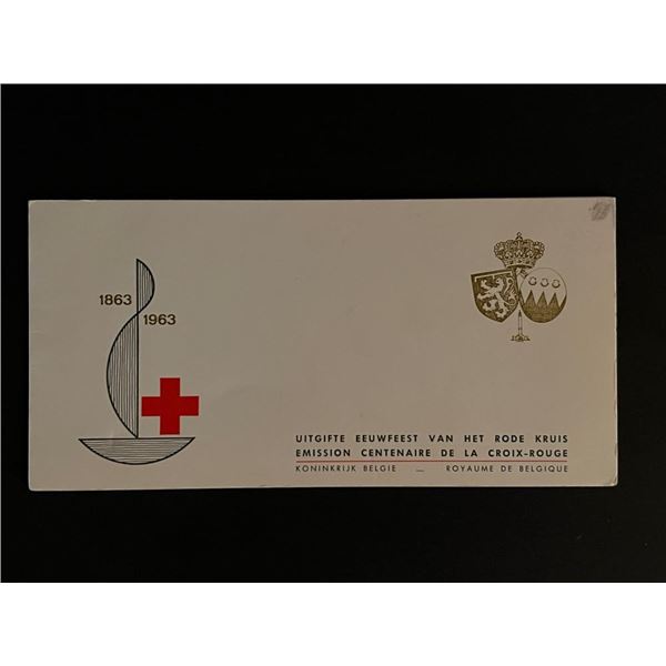 Belgium 100th Anniversary of International Red Cross 8 Stamp Set