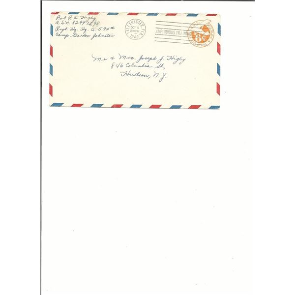 Tallahassee, FLA - First Day Cover - 1943
