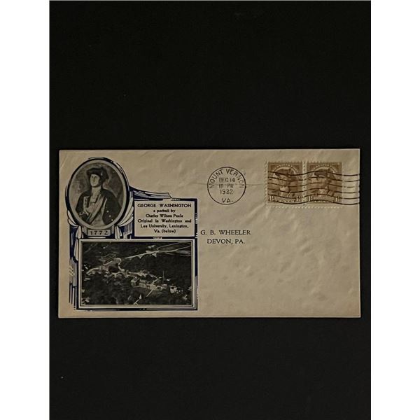 1932 President George Washington First Day Cover