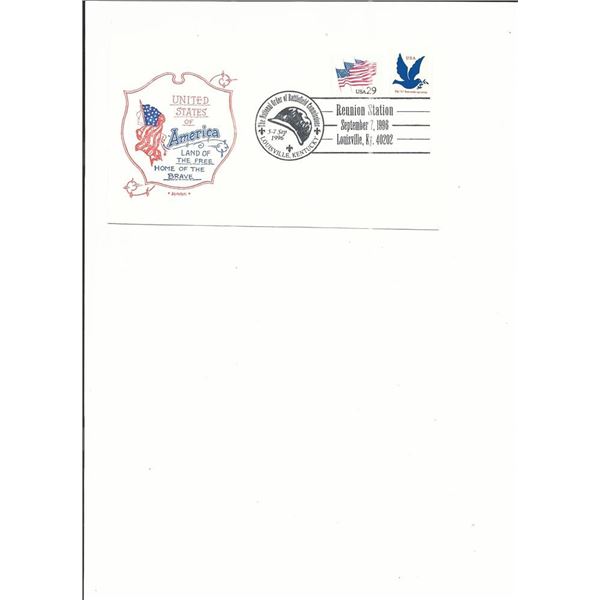 Louisville, Kentucky - The National Order of Battlefield Commissions - First Day Cover - 1996