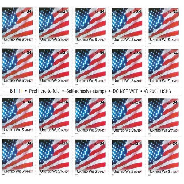 American Flag stamps