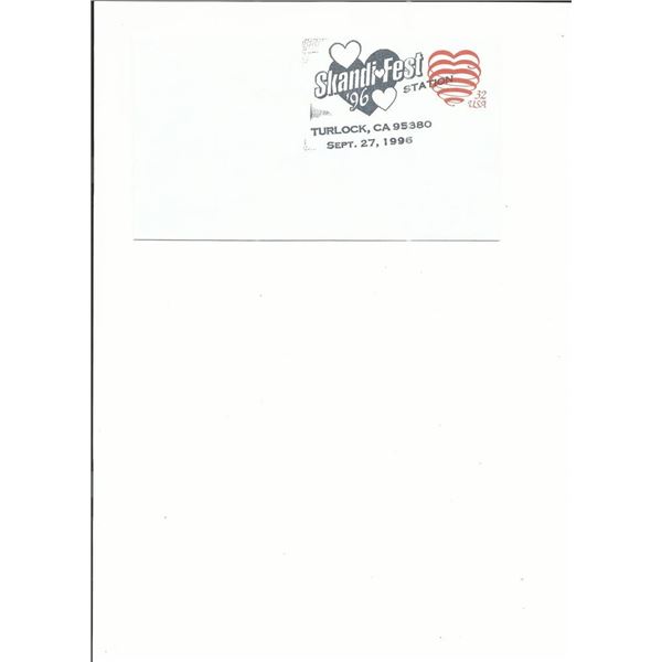 Turlock, CA - Skandifest '96 - First Day Cover