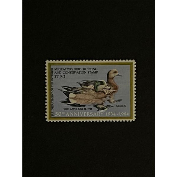 Migratory Bird Hunting US Duck Stamp Unused