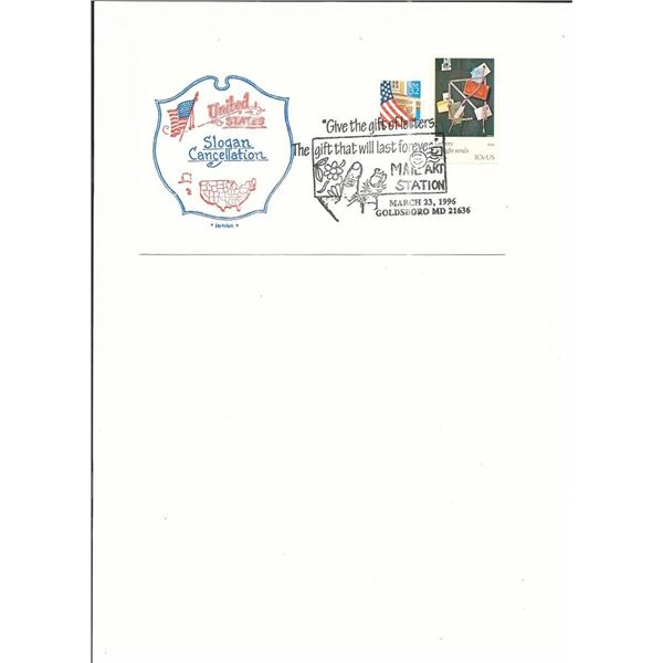 Goldsboro, MD - First Day Cover - 1996