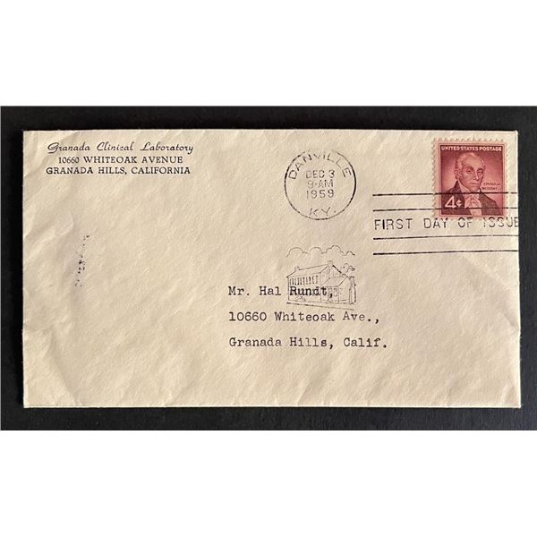 Grananda Clinical Laboratory First Day Cover
