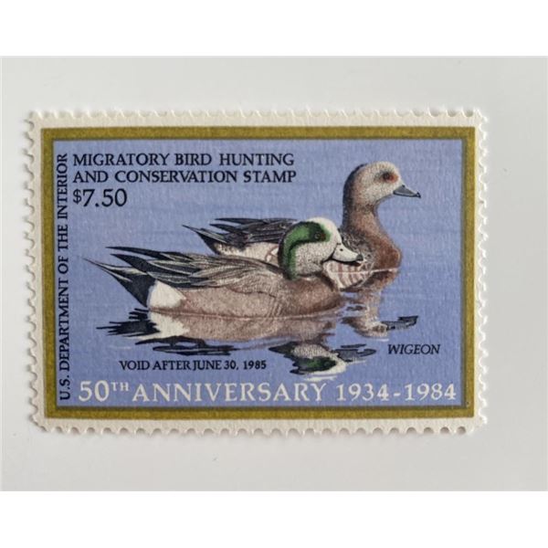 Migratory Bird Hunting and Conversation Stamp 50th Anniversary