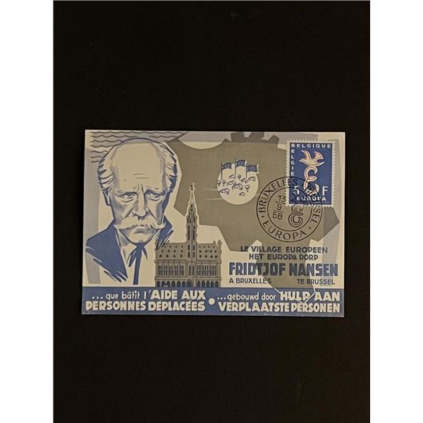 1958 Belgium First Day Cover