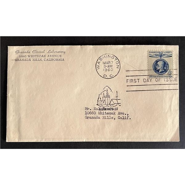 Grananda Clinical Laboratory First Day Cover