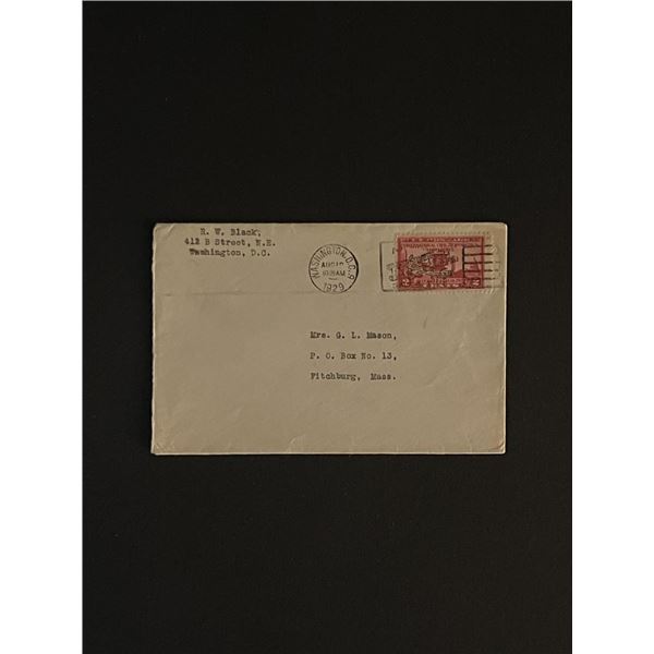 1929 Washington DC USA First Day Cover