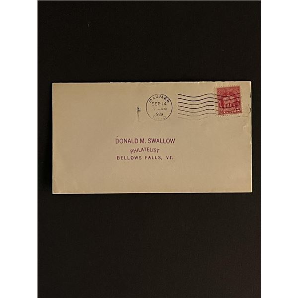 1929 Ohio First Day Cover