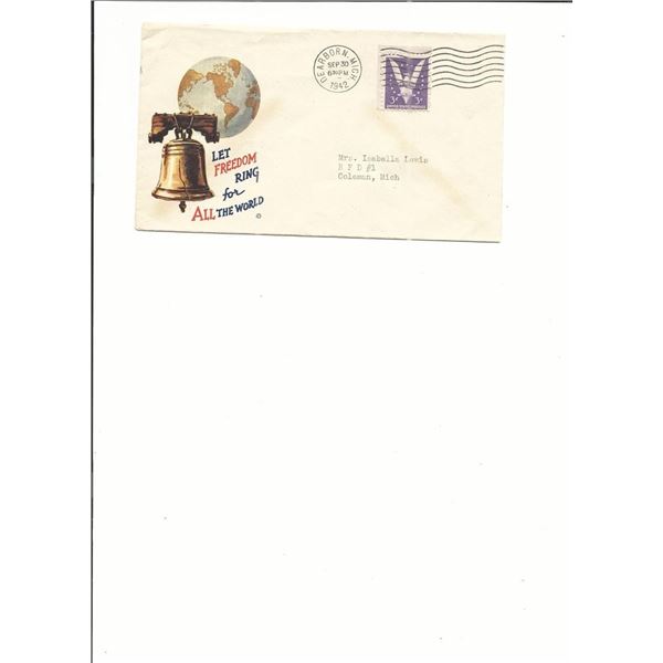Dearborn, MI - First Day Cover - 1942