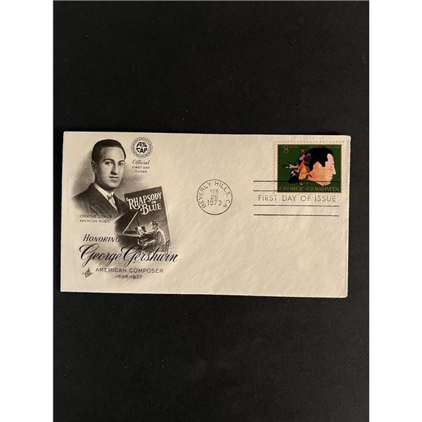 George Gershwin American Composer First Day Cover