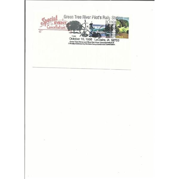 Iowa - First Day Cover - 1996