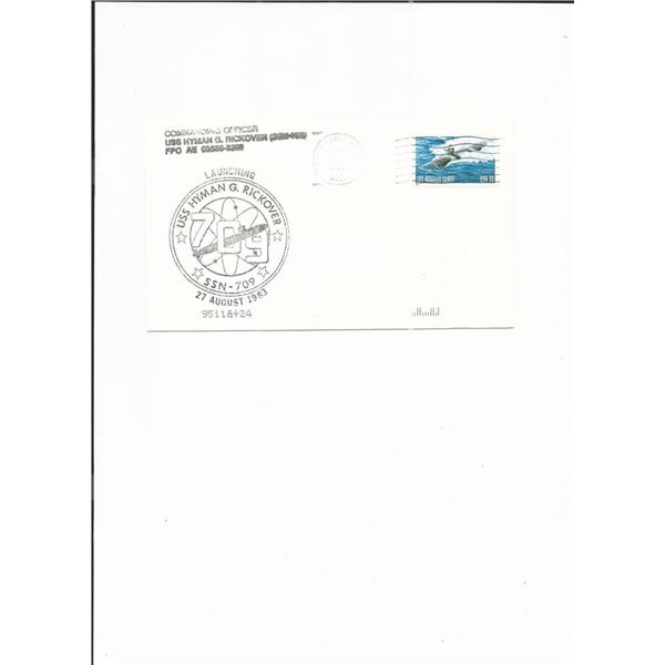 U.S.S. Hyman G. Rickover SSN 709 - First Day Cover - 1983