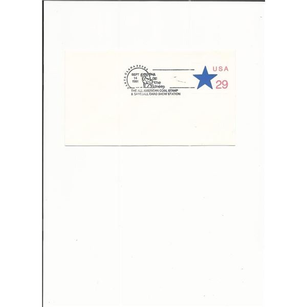 The All American Coin Stamp and Baseball Card Show - First Day Cover - Santa Clara - 1991