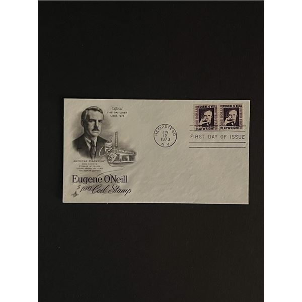 1973 New York Playwright Eugene O'Neill First Day Cover