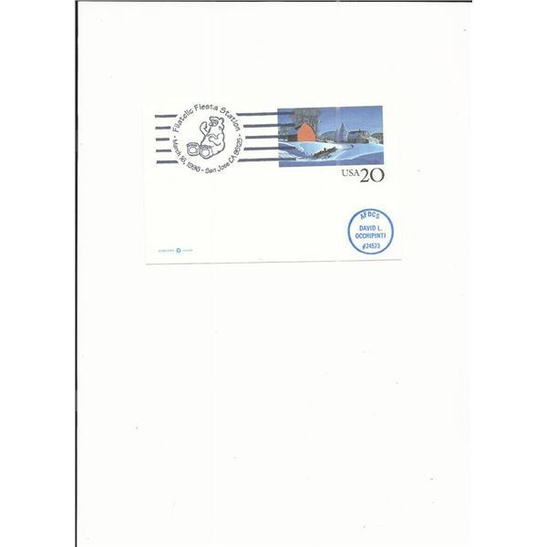 Filatelic Fiesta Station - First Day Cover - San Jose - 1996