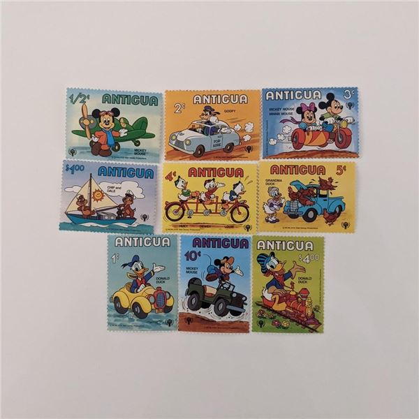 Micky Mouse And Friends Stamp Set - Antigua