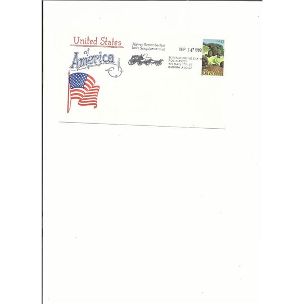 Iowa - First Day Cover - 1998