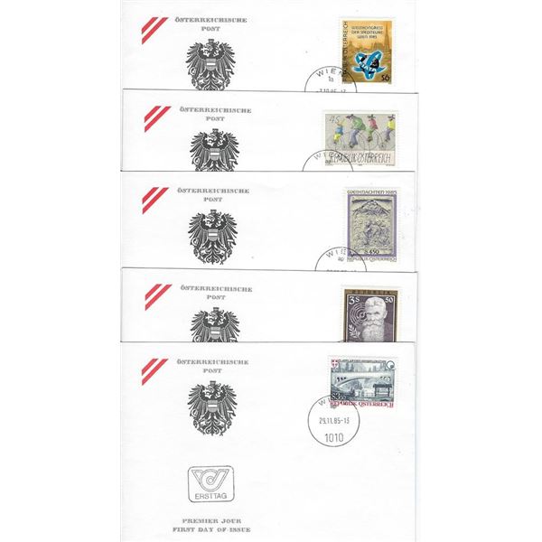 Austria First Day Covers