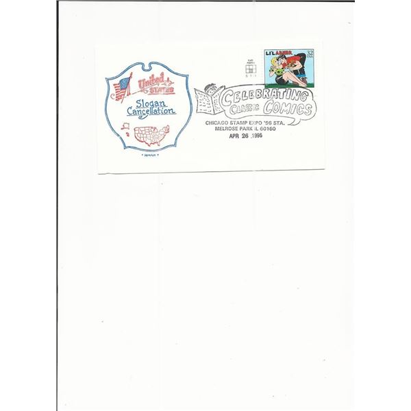 Celebrating Classic Comics - Chicago Stamp Expo - First Day Cover - 1996