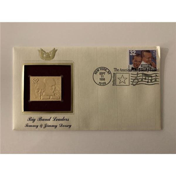 Tommy & Jimmy Dorsey - First Day Cover - New York - 1996