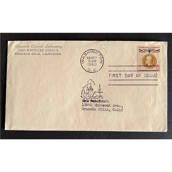 Grananda Clinical Laboratory First Day Cover