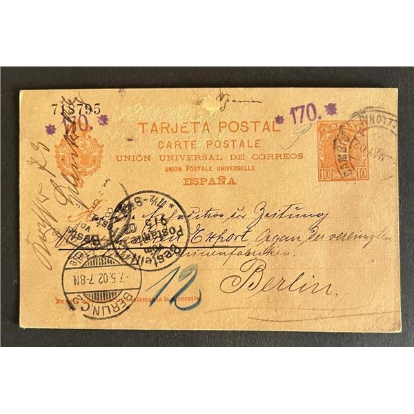 Spain 1902 Post Card