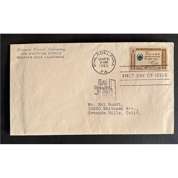 Grananda Clinical Laboratory First Day Cover